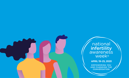 graphic illlustration from national infertility awareness week; blog: 5 Reasons Infertility Awareness Matters